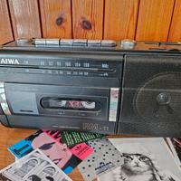 Aiwa musicassette e radio funzionante