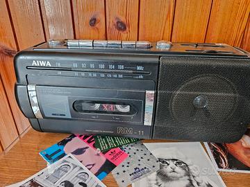 Aiwa musicassette e radio funzionante