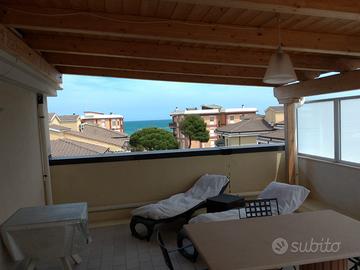 A 100 metri dalla spiaggia