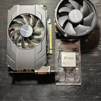 GeForce GTX 960 2gb + AMD Ryzen 5 2600 con ventola