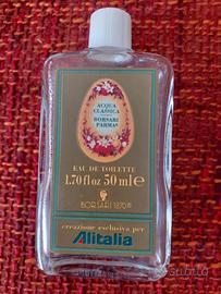Bottiglia profumo Alitalia