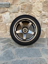 Cerchi e gomme Lancer Evo