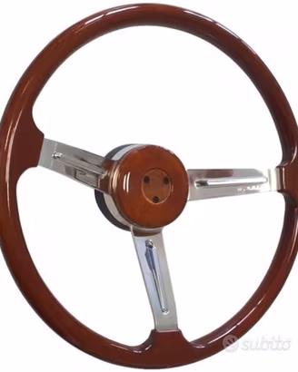 Volante in legno per alfa romeo gt 1750