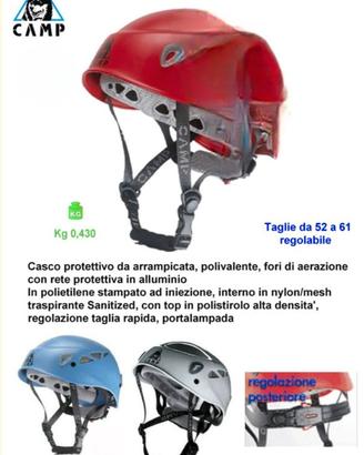 Casco arrampicata Camp Silver Star