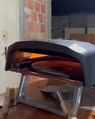 Forno professionale a gas per pizza