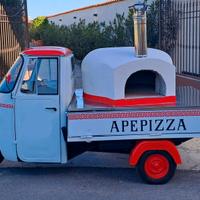 Ape pizza piaggio 600