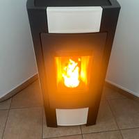 Stufa a pellet marca Rika modello Pici