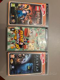 Giochi PSP Aavatar Lego Harry Potter ApeEscape