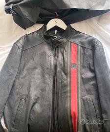 Giubbotto In pelle Scuderia Ferrari