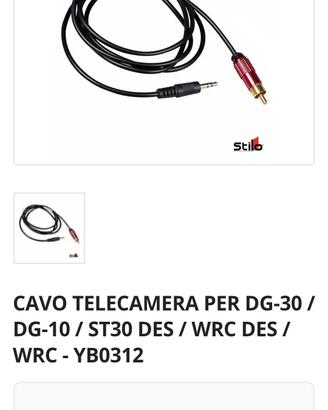 cavo interfono stilo wrc des per videocamere