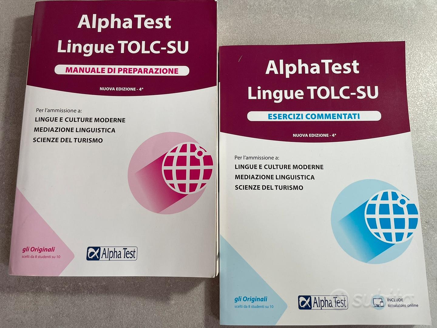 Alpha Test. Lingue. Manuale di preparazione. Per l'ammissione a lingue e  culture moderne, mediazione linguistica