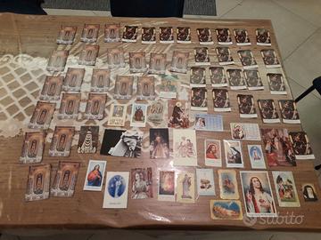 collezione di santini e immaginette sacre d'epoca