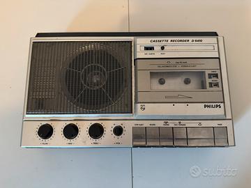 Philips CASSETTE RECORDER D 6410
