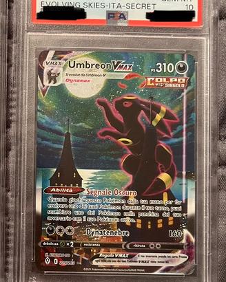 Umbreon Vmax PSA 10 italiano