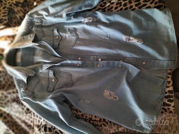 camicia uomo jeans 