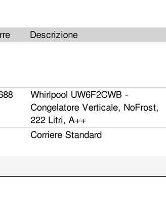 Congelatore wirphool