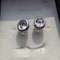 orecchini in argento con ametista