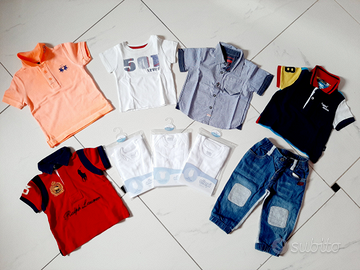 LEVI'S, RALPH LAUREN, LA MARTINA, 12 mesi