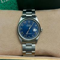 Rolex Datejust 16234 BLU ROMANI FULL SET 1997