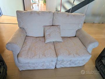 Divano 2 posti elegante (150x100) damascato chiaro