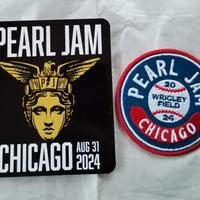 Pearl Jam Chicago 2024 (N2) Sticker & Patch Set