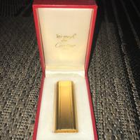 Accendino cartier placato oro anni70