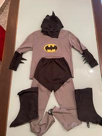 Costume carnevale Batman 7 anni