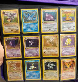 Set fossil carte Pokemon 1 edizione