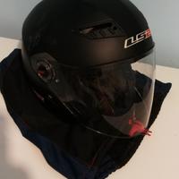 Casco Jet uomo donna 3 pezzi
