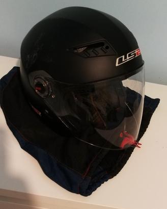 Casco Jet uomo donna 3 pezzi