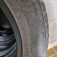 4 gomme semi nuove da neve 195 55 r 16 91HNokian