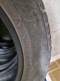 4 gomme semi nuove da neve 195 55 r 16 91HNokian