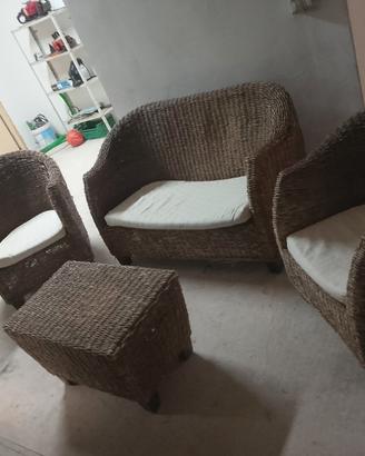divanetto da giardino