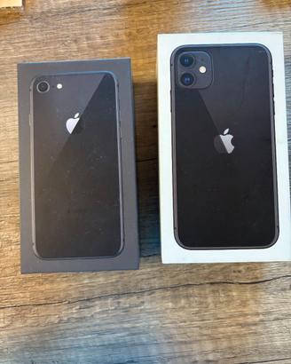 scatola originale iphone 8 e iphone 11