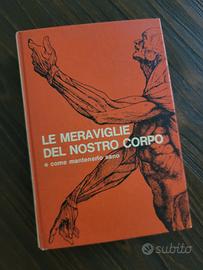 libro vintage - le meraviglie dell corpo umano