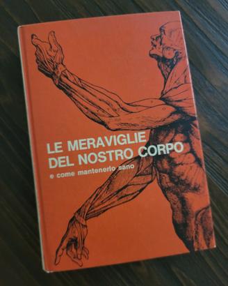 libro vintage - le meraviglie dell corpo umano