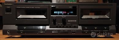Doppio Registratore a Cassette Technics RS-TR212