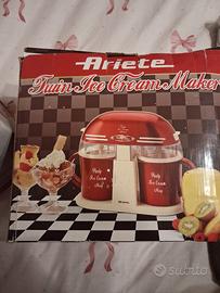 gelatiera Ariete Twin ice cream maker