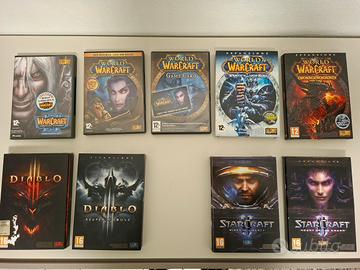 Lotto Videogiochi Blizzard PC" codici usati"