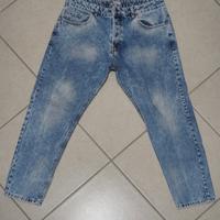 Jeans Blu Slavato Uomo Taglia 50