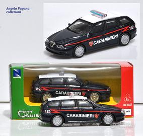 modellino auto alfa romeo 156 carabinieri 1/43 - Collezionismo In vendita a  Catania