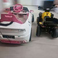 macchina elettrica  + quod a batteria 