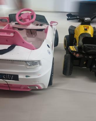 macchina elettrica  + quod a batteria 