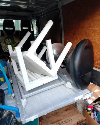 attrezzature da giardino o mare o casa