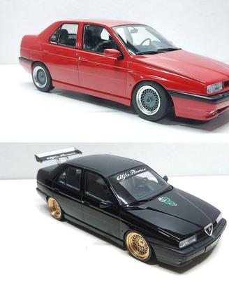 Alfa Romeo 155 Tuning del 1996 - 1/18 Tanomodels