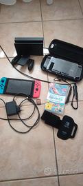 Nintendo Switch +gioco Minecraft +gioco Sport