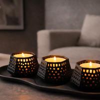 Portacandele stampato 3D colore personalizzabili