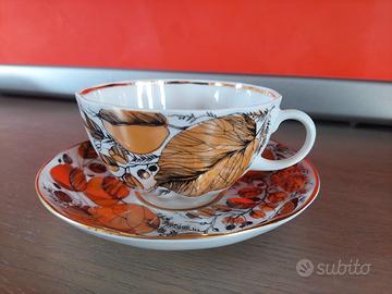 Lomonosov tazza da the con piattino