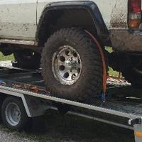 Cinghie a cricco Ferma Ruota per Rimorchio/Auto