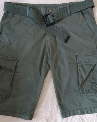 Pantaloni corti da uomo nuovi color navy TG 50